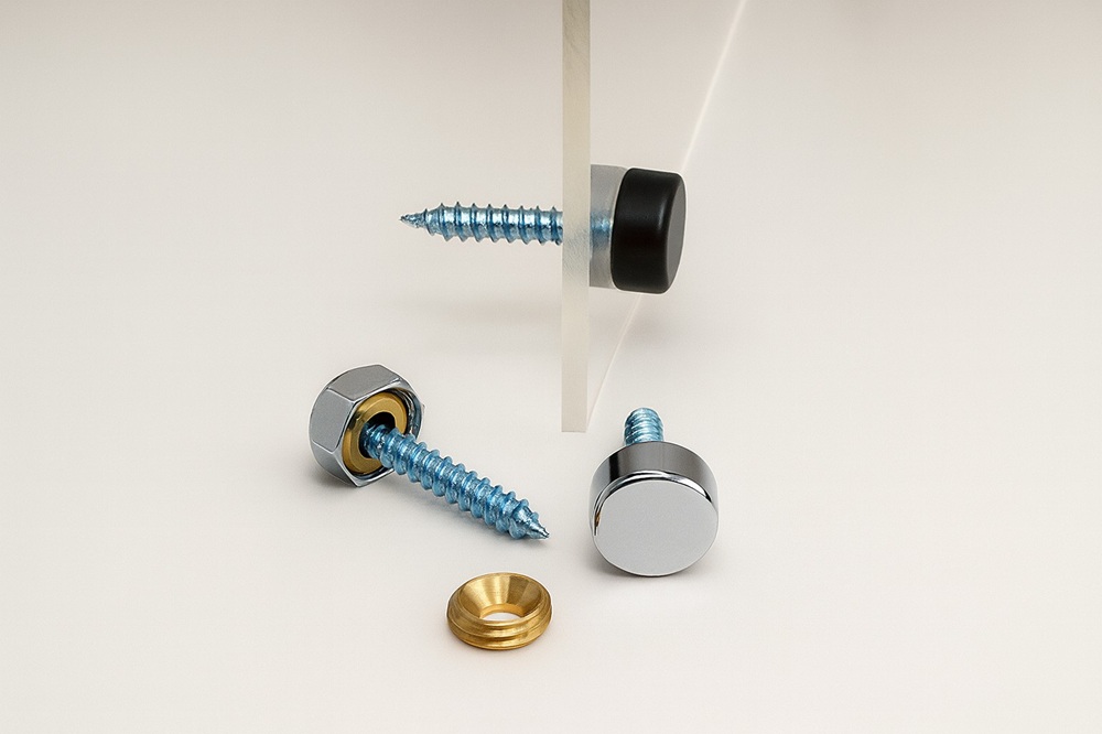 Screw cap installation samples